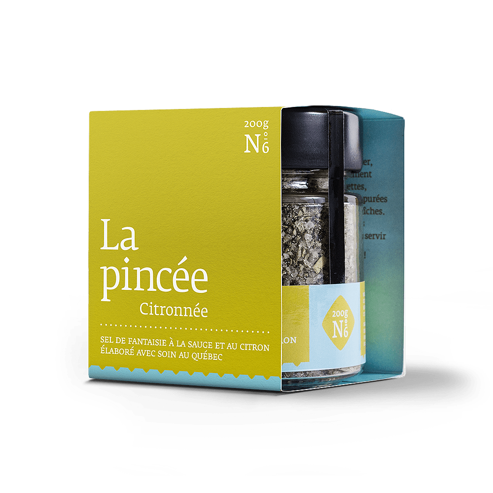 Mélange d’épices La pincée® Citronnée Nº6