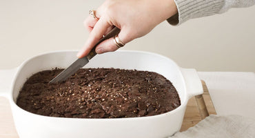 Recette de Brownies décadents à La pincée Boisée