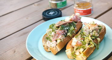 Guédilles au homard épicées À la pincée Été Nº7 et Épicée Nº10