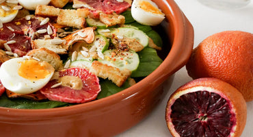 Spinach and Blood Orange Breakfast Salad with La pincée Kobé Nº14