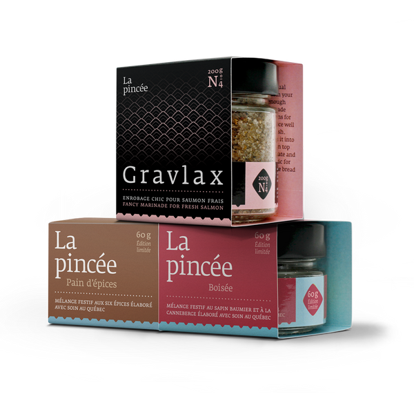 Trio d'épices des fêtes La pincée